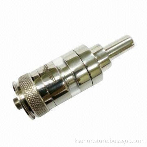 Rebuildable Ithaka Atomizer/Clearomizer, 4mL Capacity, Stainless Steel Color